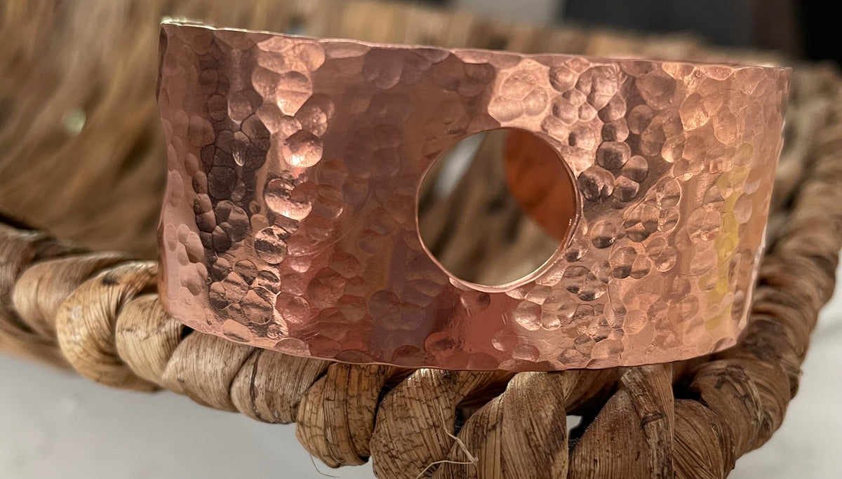 Handcrafted Copper Cuff Bracelets