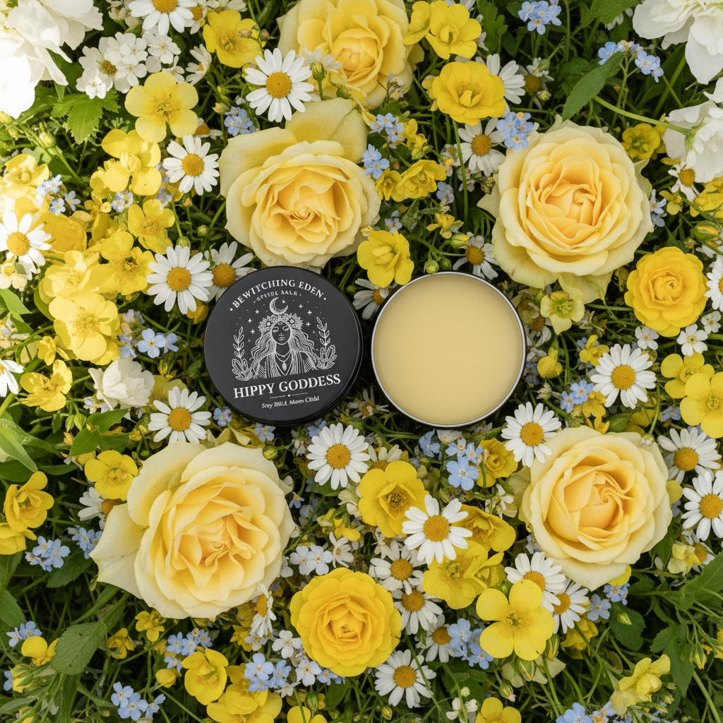 Hippy Goddess Ritual Balm – Grounding Botanical Skin Balm/Perfume