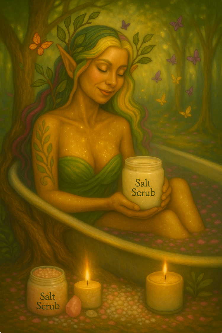 Sacred Bath Salts & Scrubs