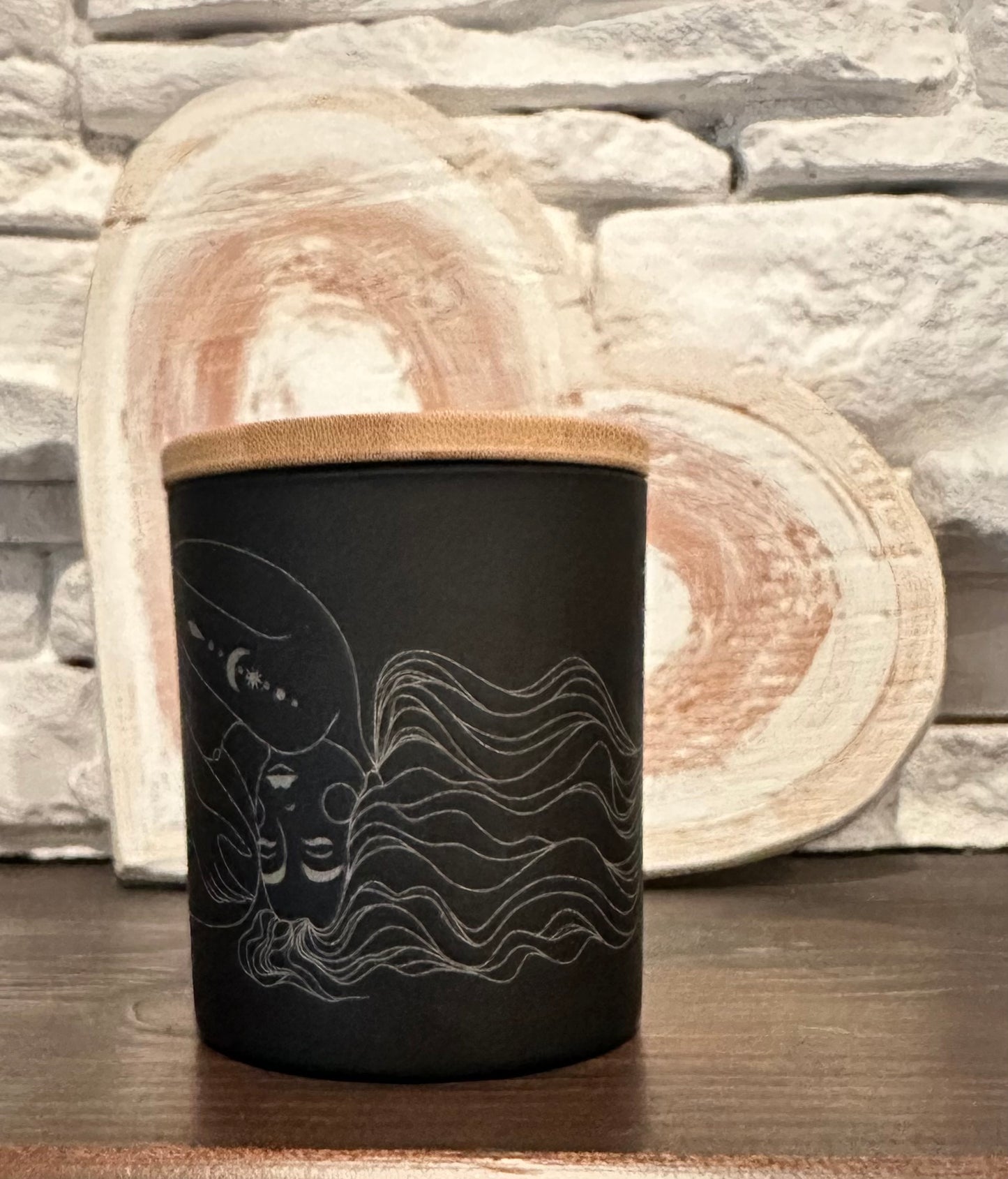 Luminous Muse Laser Engraved Candle - Magic & Myrrh