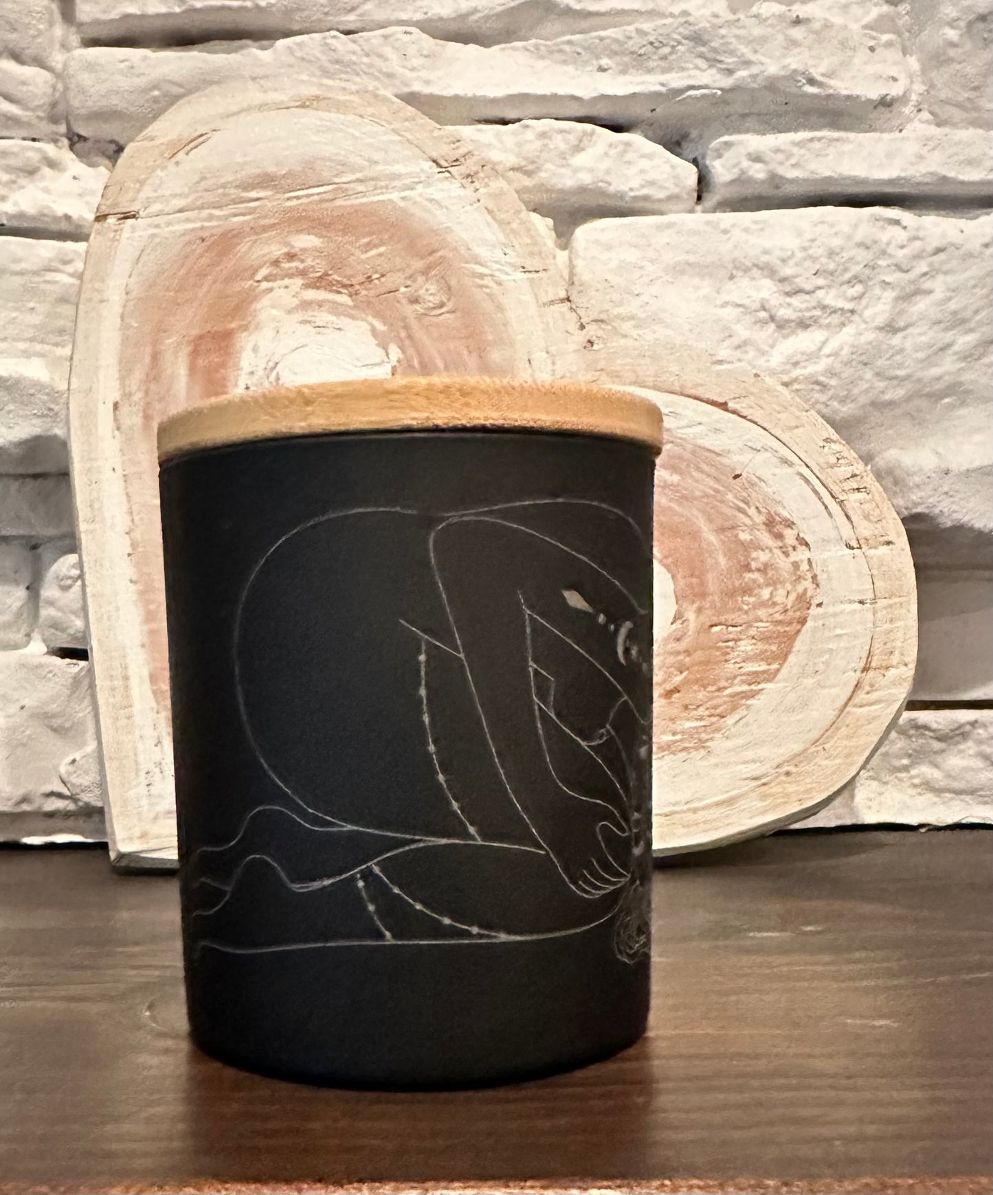 Luminous Muse Laser Engraved Candle - Magic & Myrrh
