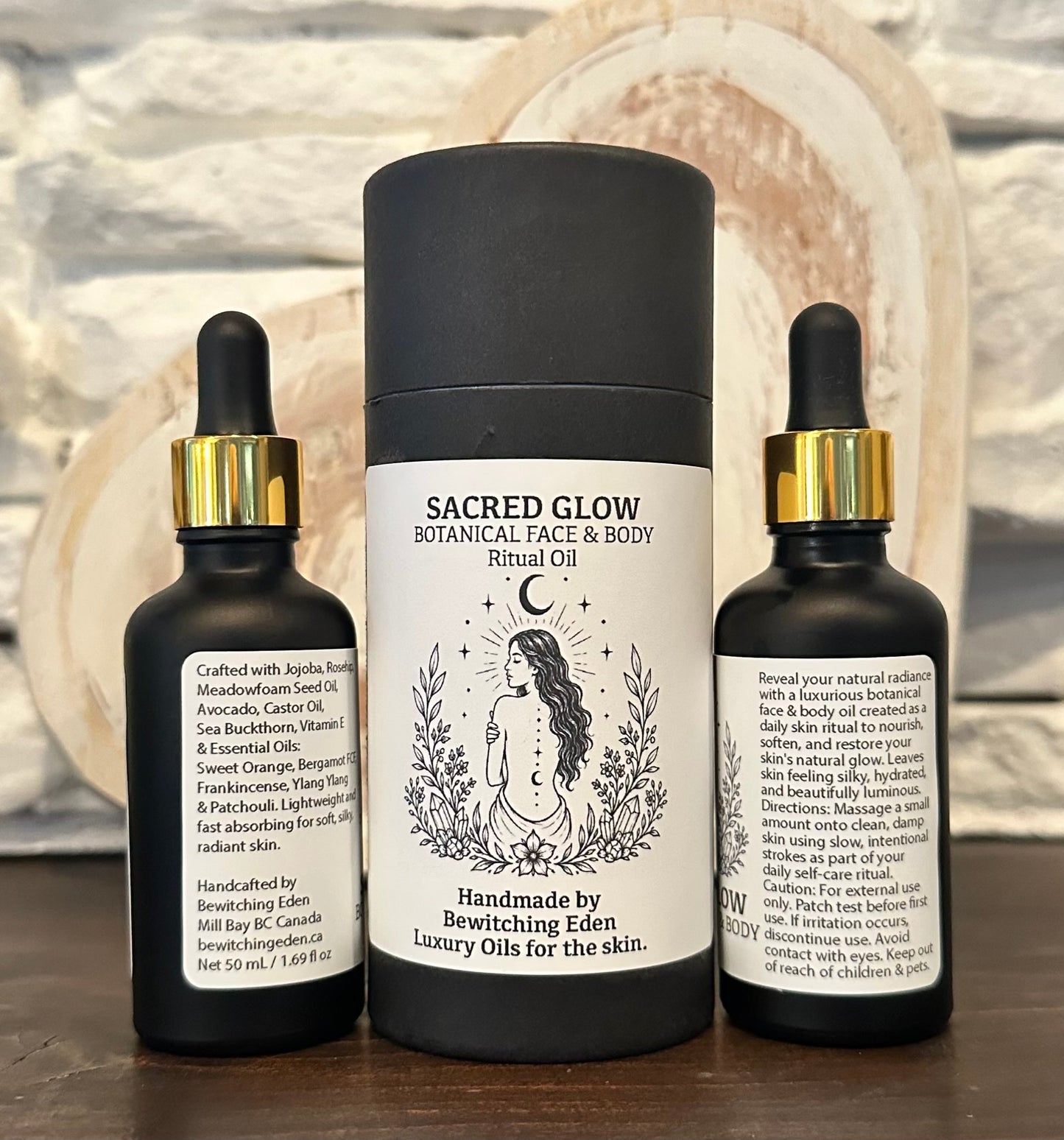 Sacred Glow Botanical Face & Body Ritual Oil