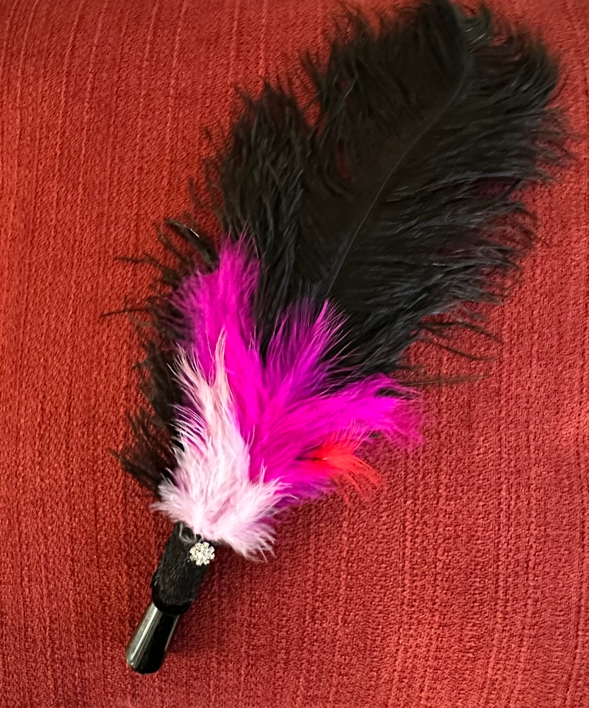 Silver Sheen Obsidian Smudging Wand