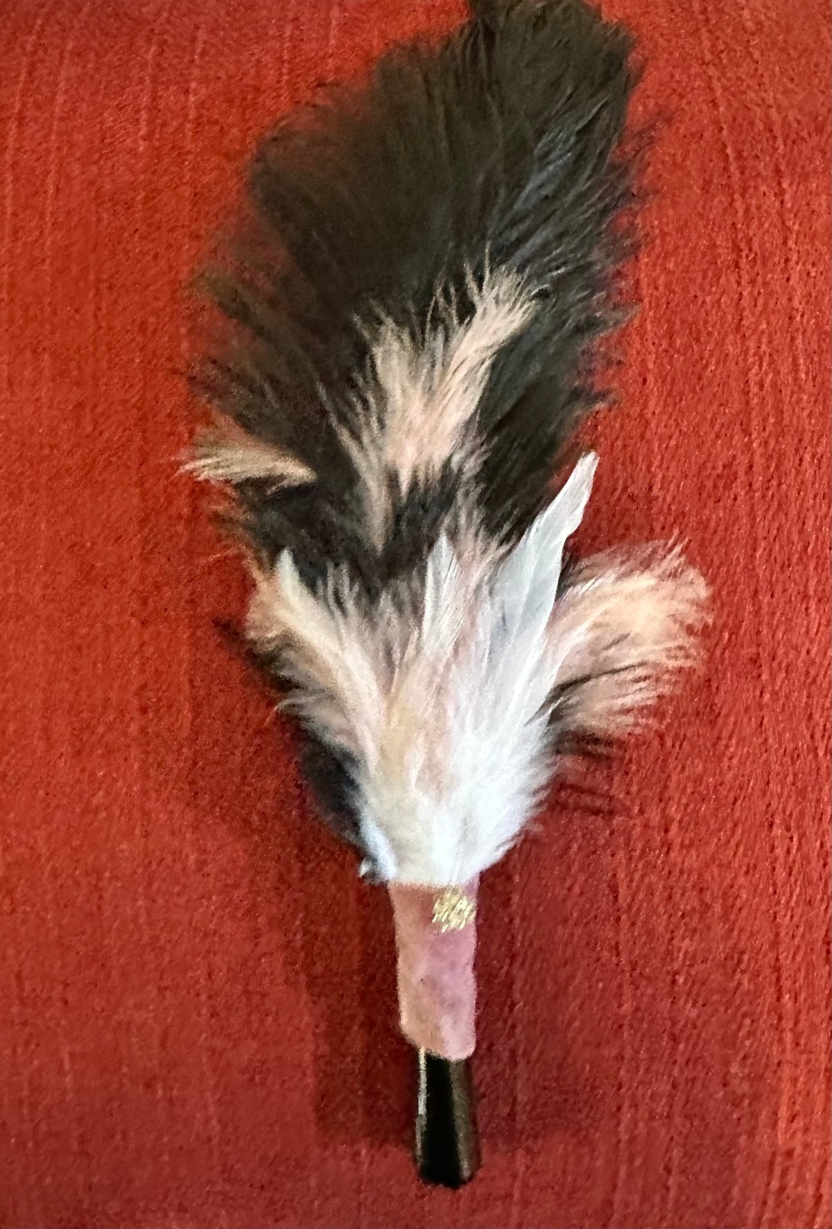 Silver Sheen Obsidian Smudging Wand