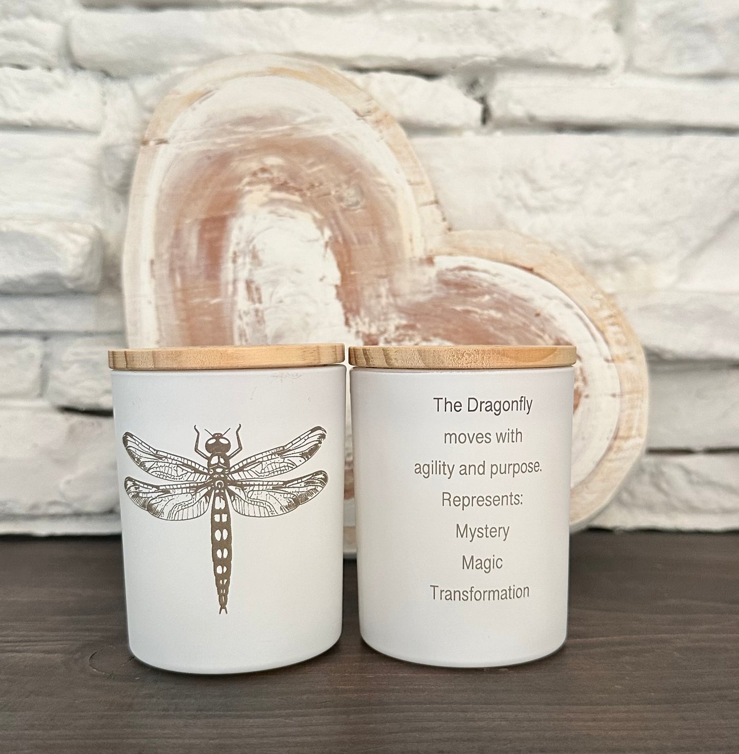 Dragonfly Candle - Lemon, & Lemongrass
