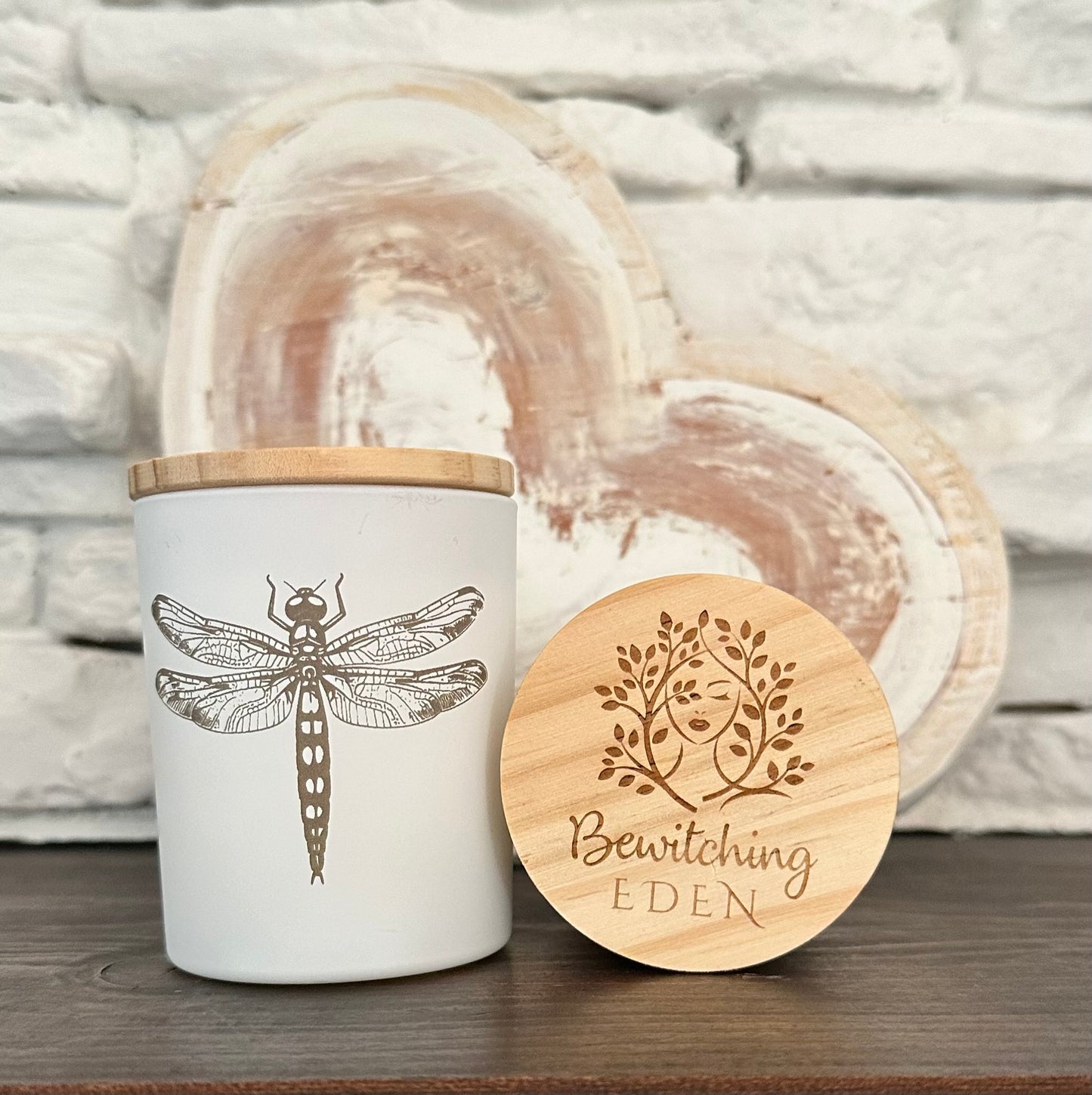 Dragonfly Candle - Lemon, & Lemongrass