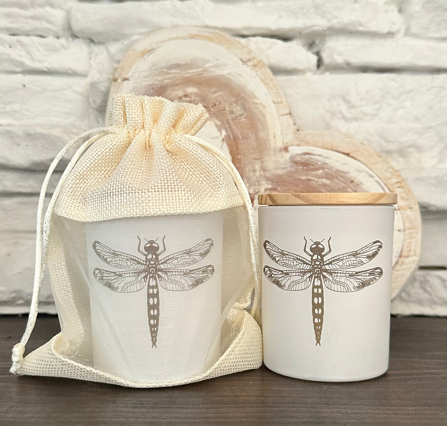 Dragonfly Candle - Lemon, & Lemongrass