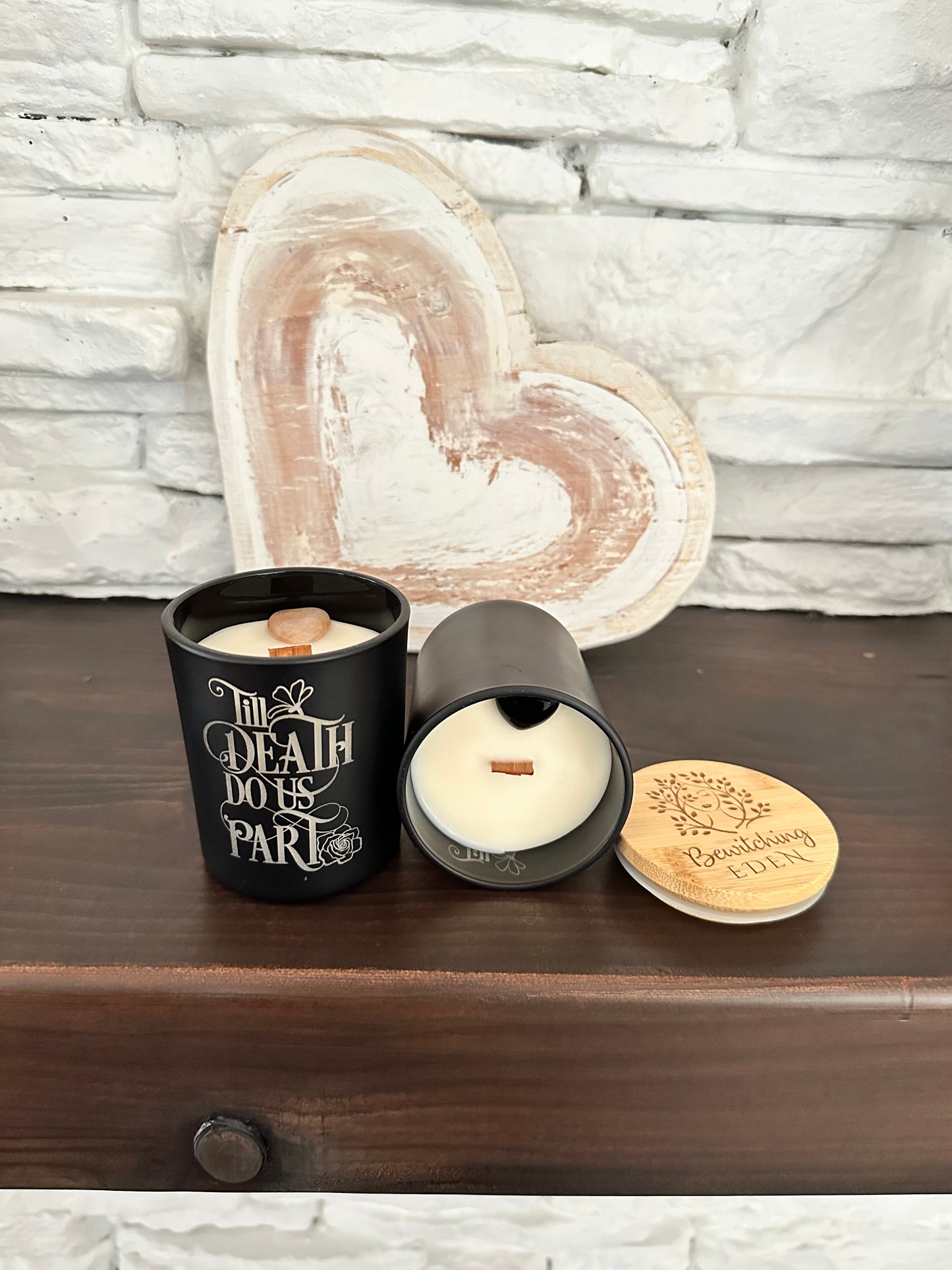 Till Death Do Us Part Candle - Ghost Train