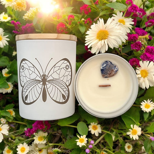 Butterfly Candle - Lemon & Lemongrass