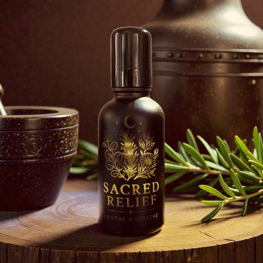 Sacred Relief – Muscle & Joint Aromatherapy Roll-On 30ml