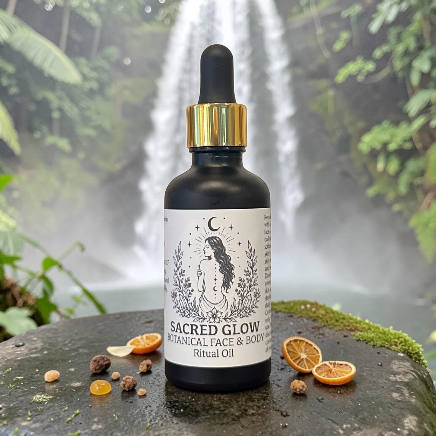 Sacred Glow Botanical Face & Body Ritual Oil